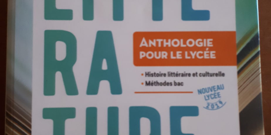 Litterature_Anthologie